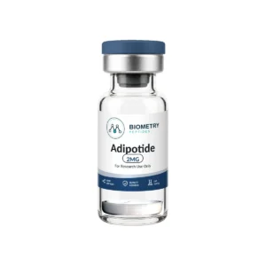 Adipotide 2MG research vial, Biometry Peptides. For research use only.