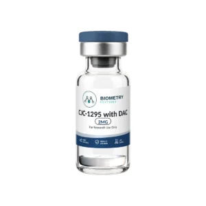 CJC-1295 with DAC 2MG research vial, Biometry Peptides. For research use only.