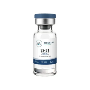 SS-31 10MG research vial, Biometry Peptides. For research use only.