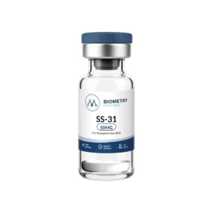 SS-31 50MG research vial, Biometry Peptides. For research use only.