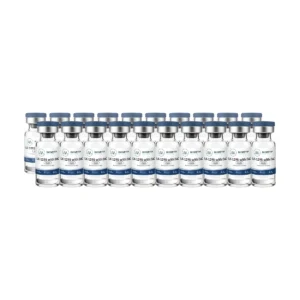 CJC-1295 with DAC, 2mg box of 20 research vials, Biometry Peptides. For research use only.