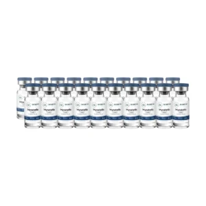 Myostatin 1 mg (1 vial) box of 20 research vials, Biometry Peptides. For research use only.