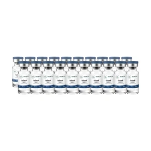 Selank 10mg [USA] box of 20 research vials, Biometry Peptides. For research use only.